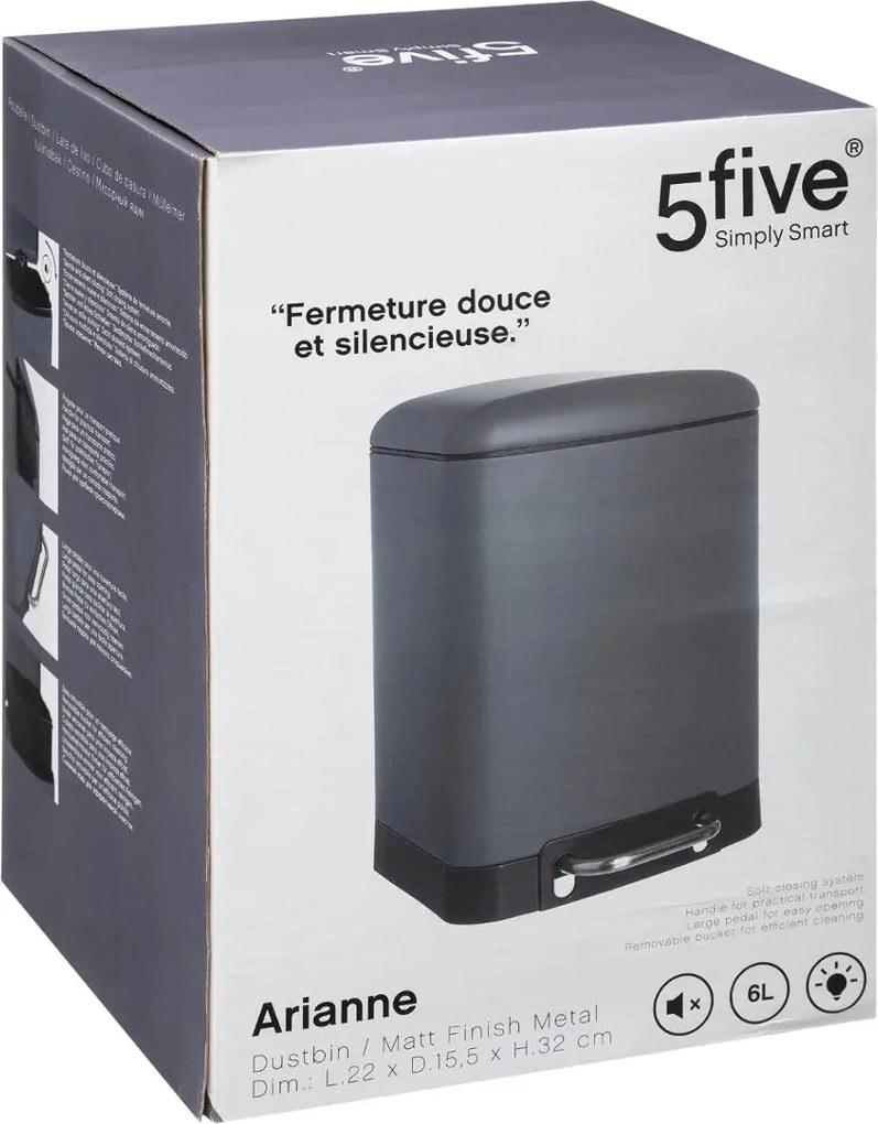 Кош 5five Ariane, Метал, 6 L - Инокс