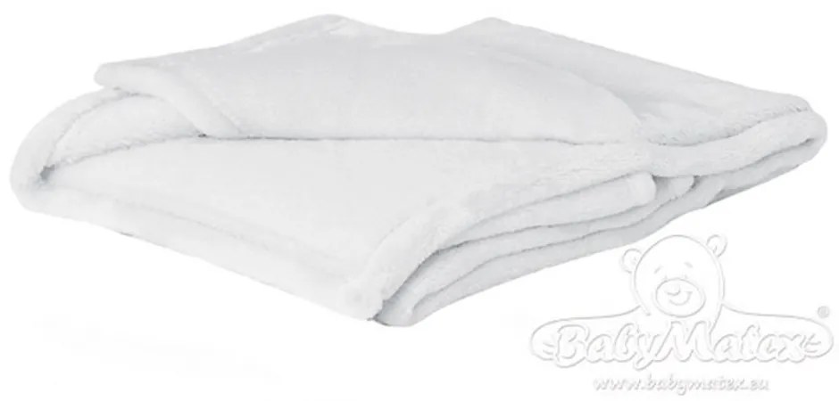 Baby Matex - Одеяло Bono 75 х 100см - бяло