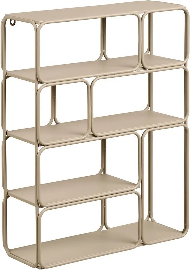 Бежов на няколко нива метален стенен рафт 48 cm Lanciano – House Nordic