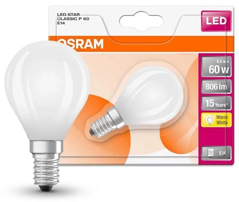 LED Крушка STAR E14/6,5W/230V 2700K - Osram