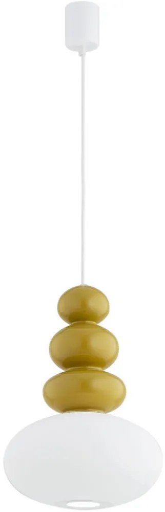 Argon 8821 - Пендел DIEGO 1xGU10/5W/230V бял/кафяв