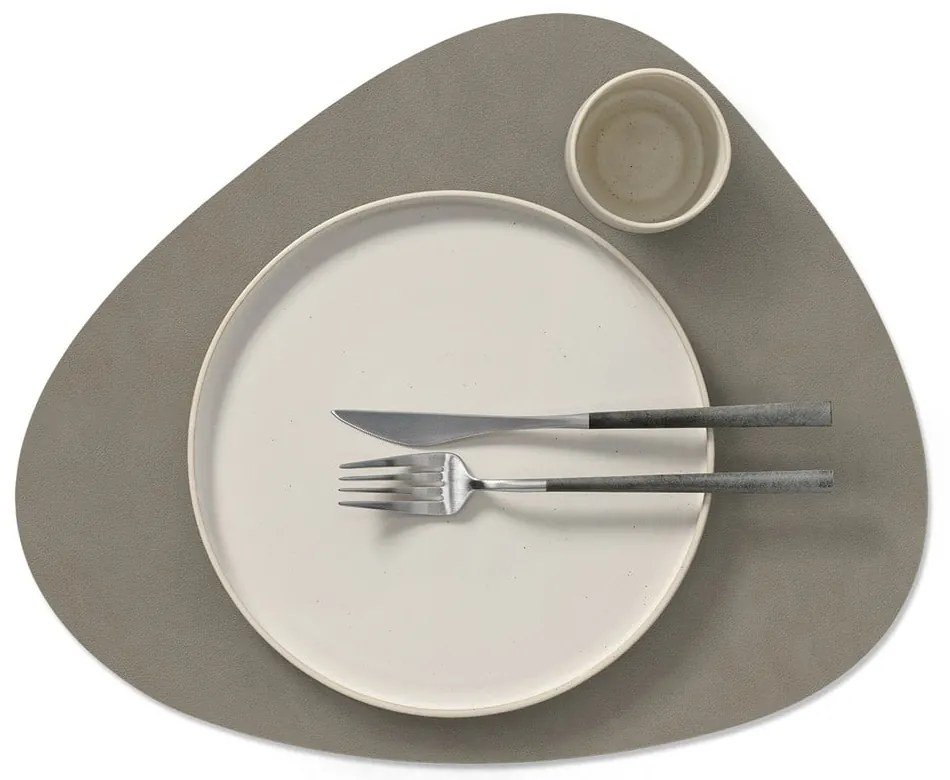 Подложка за хранене от еко кожа 37x44 cm Curve L Double Nupo – LIND DNA