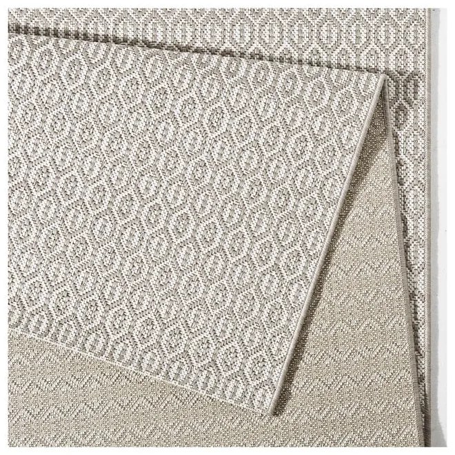 Сив килим за открито , 200 x 290 cm Coin - NORTHRUGS