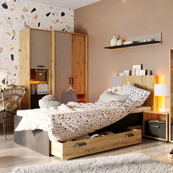 Комплект за юношеска стая Qubic