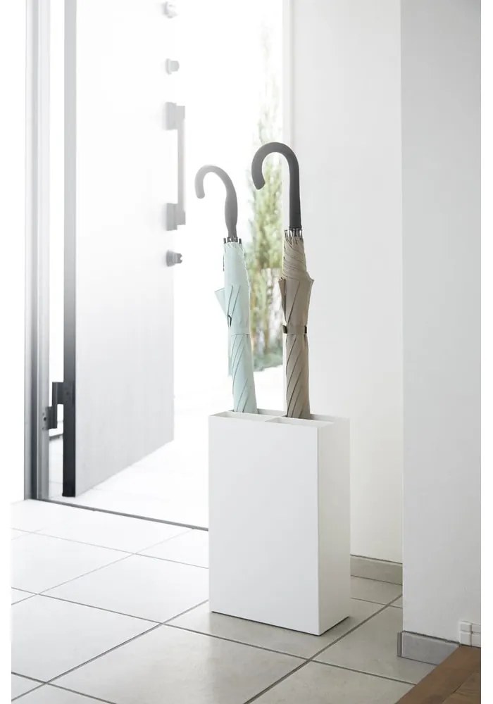 Бяла метална стойка за чадъри Yamazaki Smart - YAMAZAKI