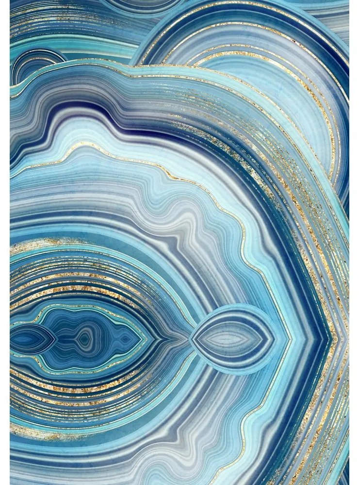 Сини килими за баня в комплект от 2 бр. 60x100 cm – Foutastic