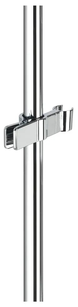 Държач за душ глава от неръждаема стомана в блестящо сребристо - Wenko