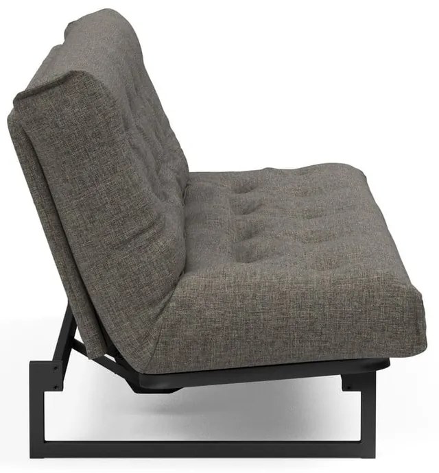 Сиво-кафяв разтегателен диван 200 cm Fraction – Innovation