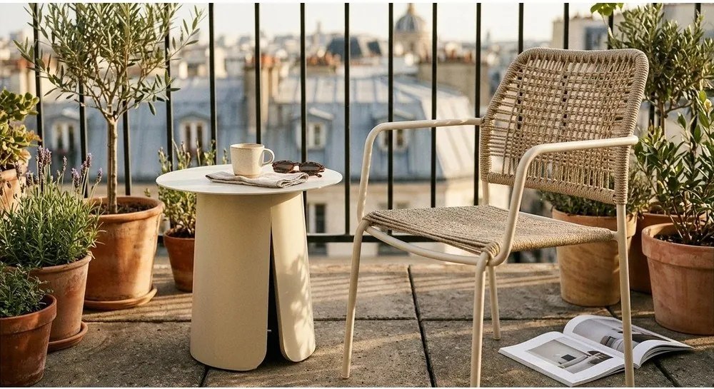 Алуминиева кръгла градинска масичка ø 45 cm Bryan – Bizzotto