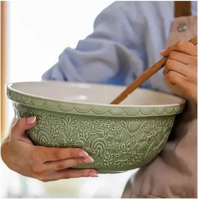 Зелена керамична купа ø 29 cm Home to Roost – Mason Cash