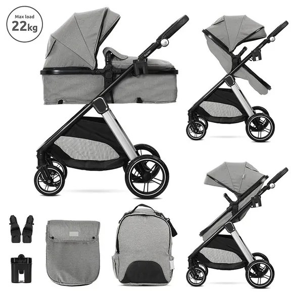 Комбинирана детска количка 2в1 ASPEN LORELLI - GREY