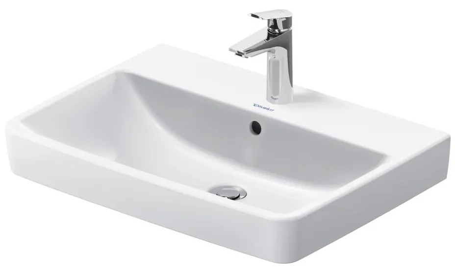 Duravit 23756500002 - Стенно окачена мивка D-NEO 65x46 cm, керамика/бял гланц