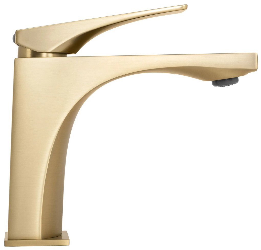 Смесител за мивка Rea Joe Brush Gold low
