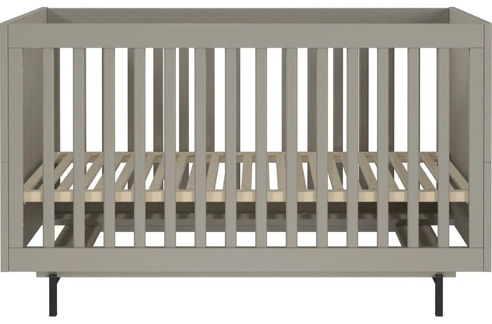 Сиво детско легло 70x140 cm с включена подматрачна рамка Tomino – Germania