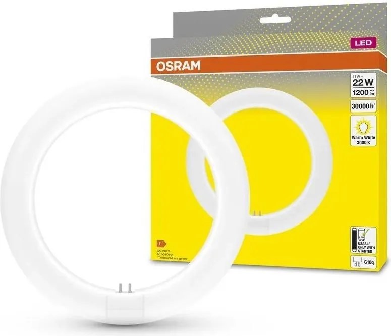 LED Флуоресцентна тръба G10q/11W/230V 3000K - Osram