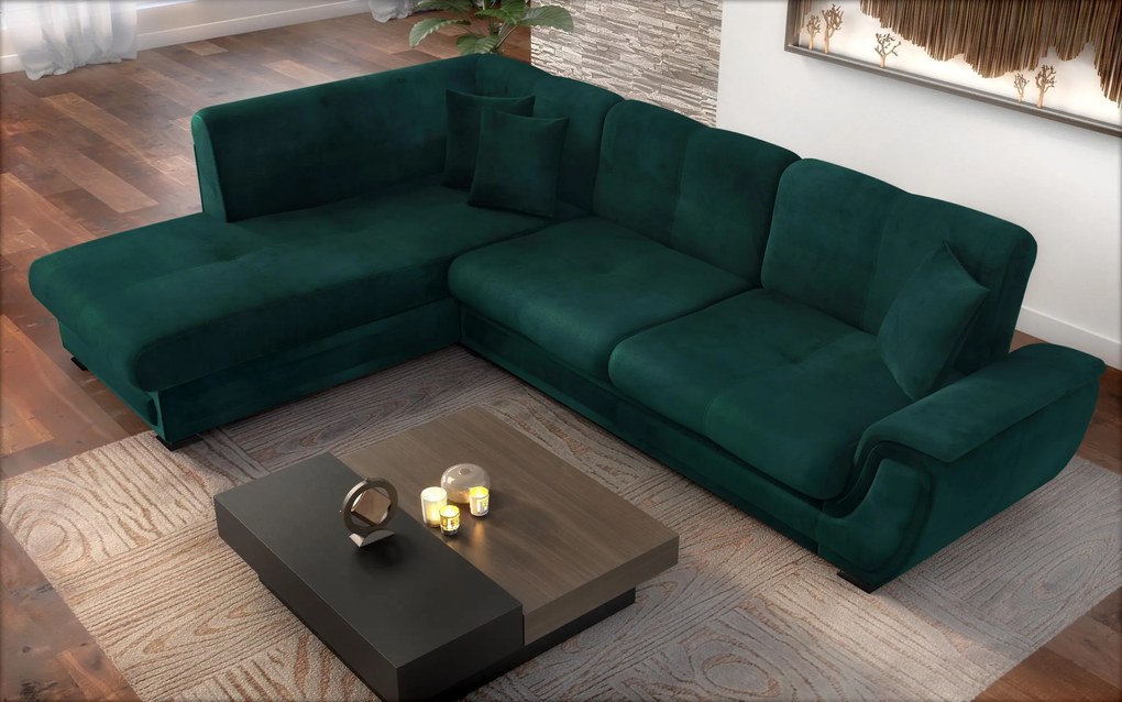 Разтегателен ъглов диван + клик-клак механизъм Принцес II