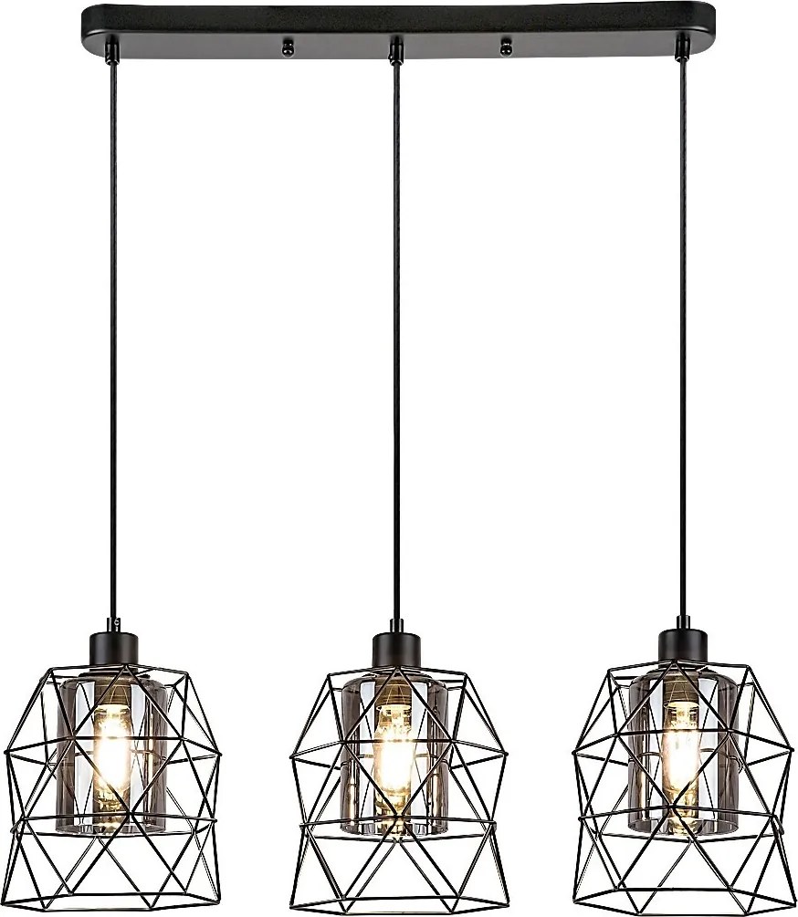 Rabalux Emrys Висящи осветителни тела IP20 E27 3x MAX 40W K 72113