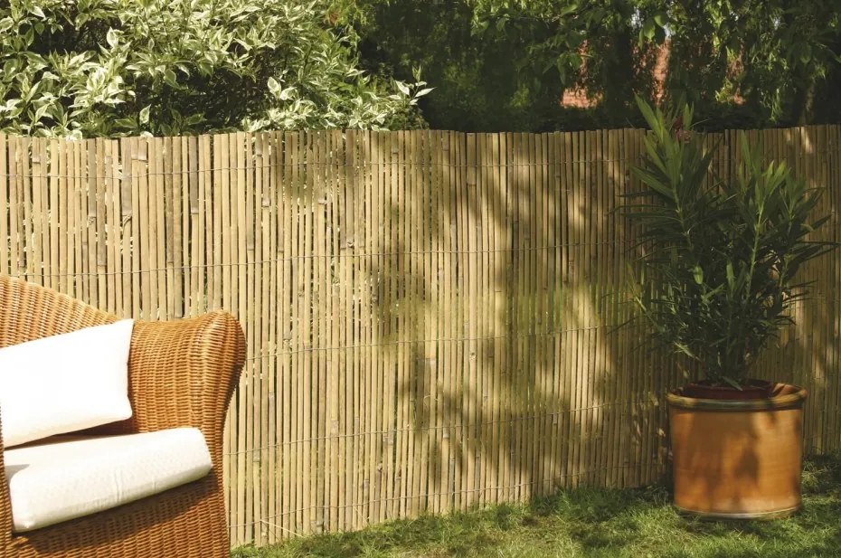 Nortene - Ограда от естествен бамбук Bamboocane - 1 х 5 метра