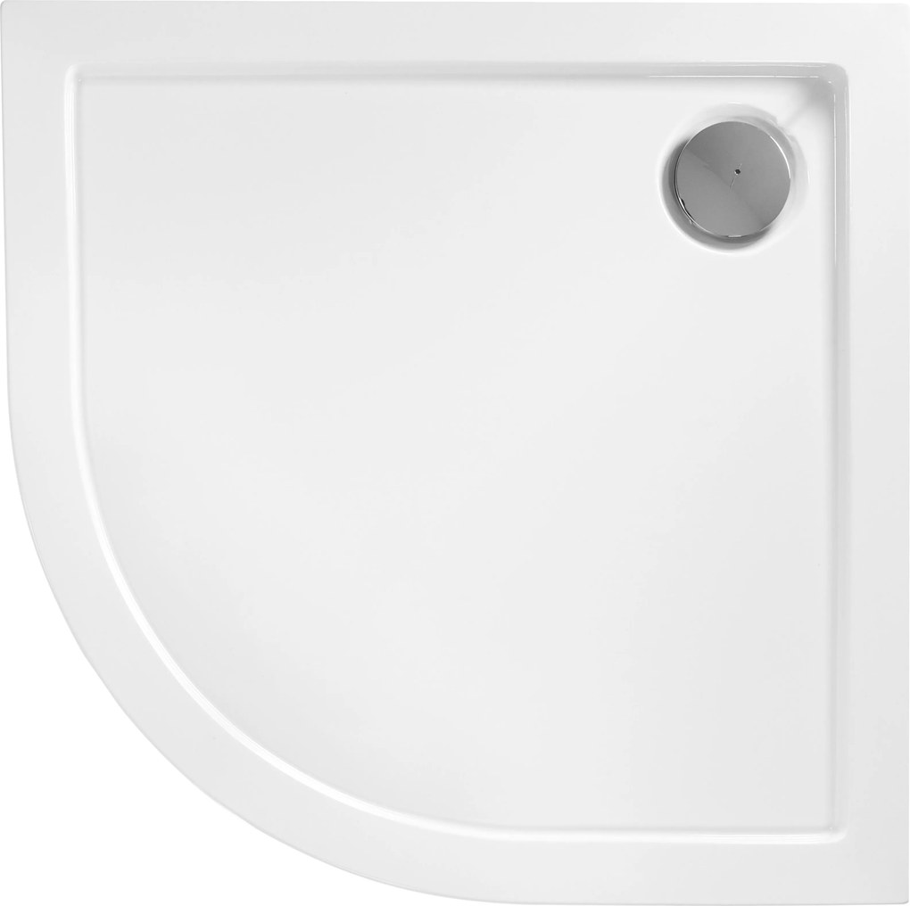 Поддушово корито Rea Look White 80x80