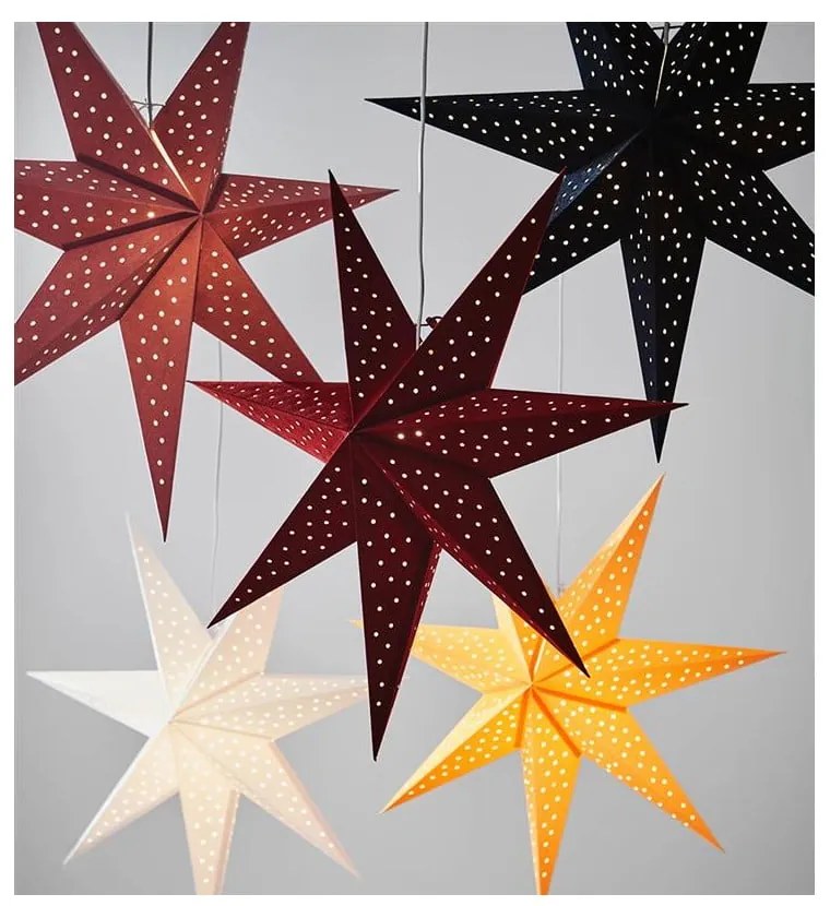 Червена висяща коледна светлинна украса Clara – Markslöjd