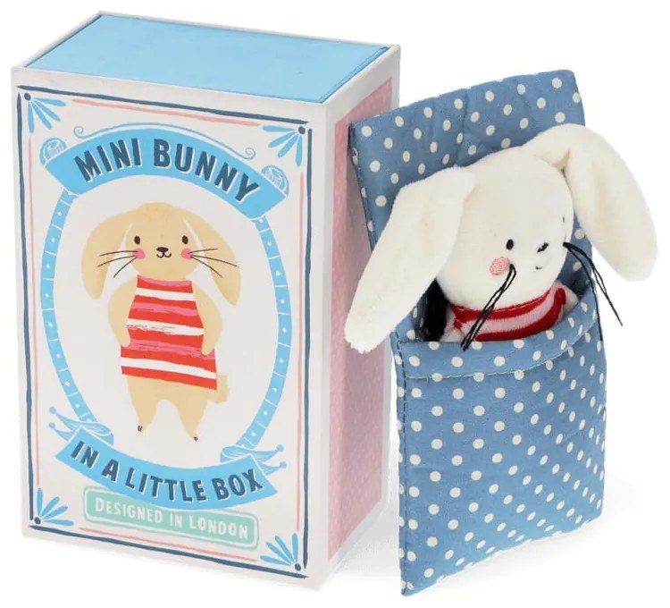 Плюшена играчка Mini Bunny in a Little Box – Rex London