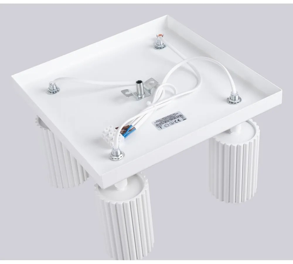 Бял прожектор 25x25 cm Gleam – Sollux