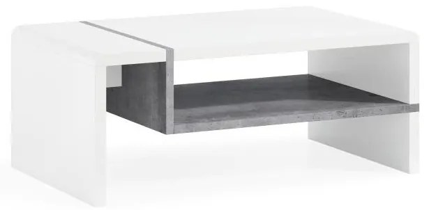 Холна маса FRED бяла/сива