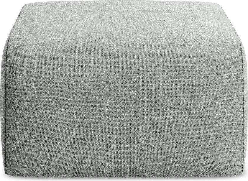 Сива шенилова табуретка Lani – Makamii