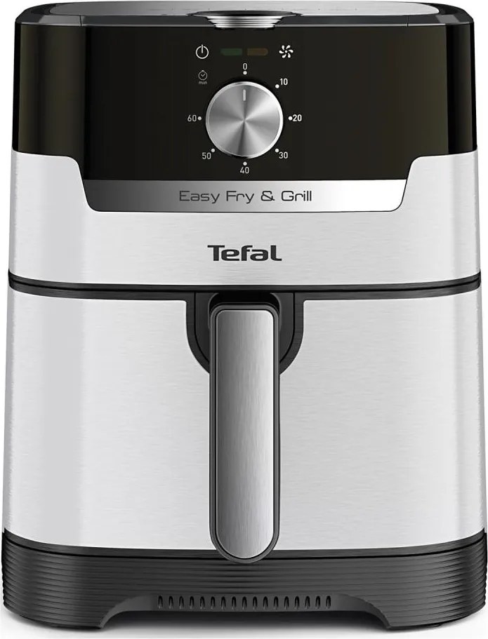 Tefal - Фритюрник с горещ въздух 4,2 л EASY FRY&GRILL 2 в 1 1550W/230V неръждаема стомана