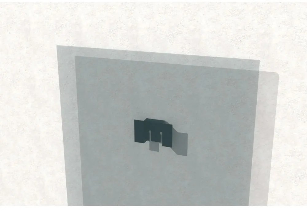 Картина върху стъкло 100x70 cm Feather - Wallity