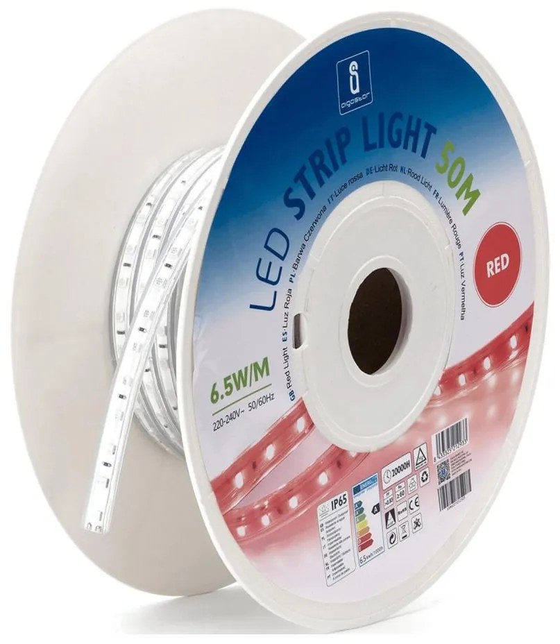 Aigostar - LED лента LED/325W/230V 50m червена IP65