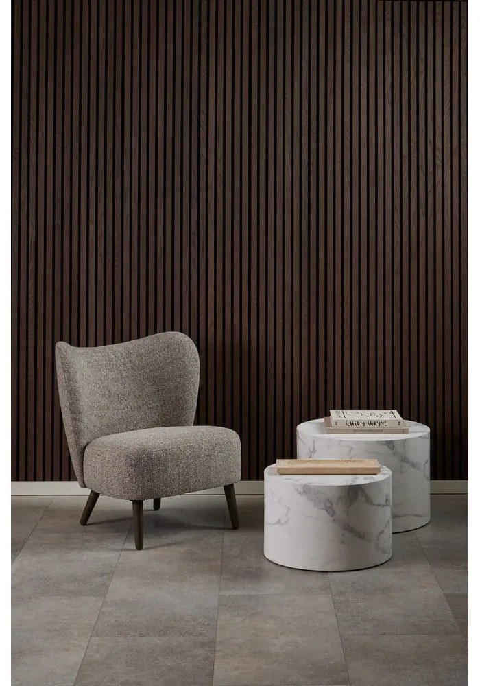 Бежово кресло от букле Elmont – Actona