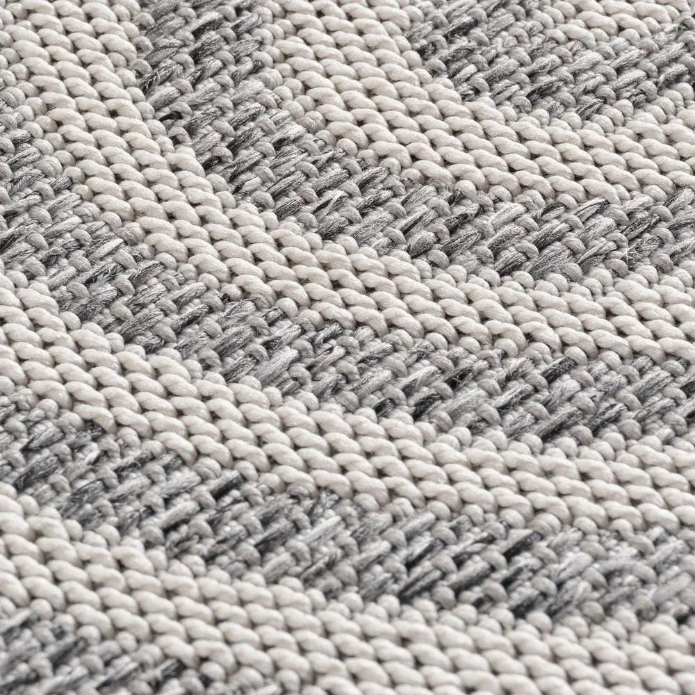 Сив килим за открито и закрито 200x290 cm Desert 1301 – Ayyildiz Carpets