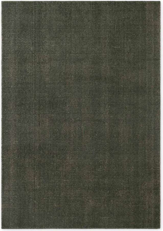 Тъмнозелен ръчно изработен вълнен килим 120x170 cm Greenwich – Ted Baker