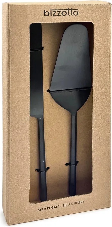 Комплект за сервиране на торта 2 бр. от неръждаема стомана Hestia – Bizzotto