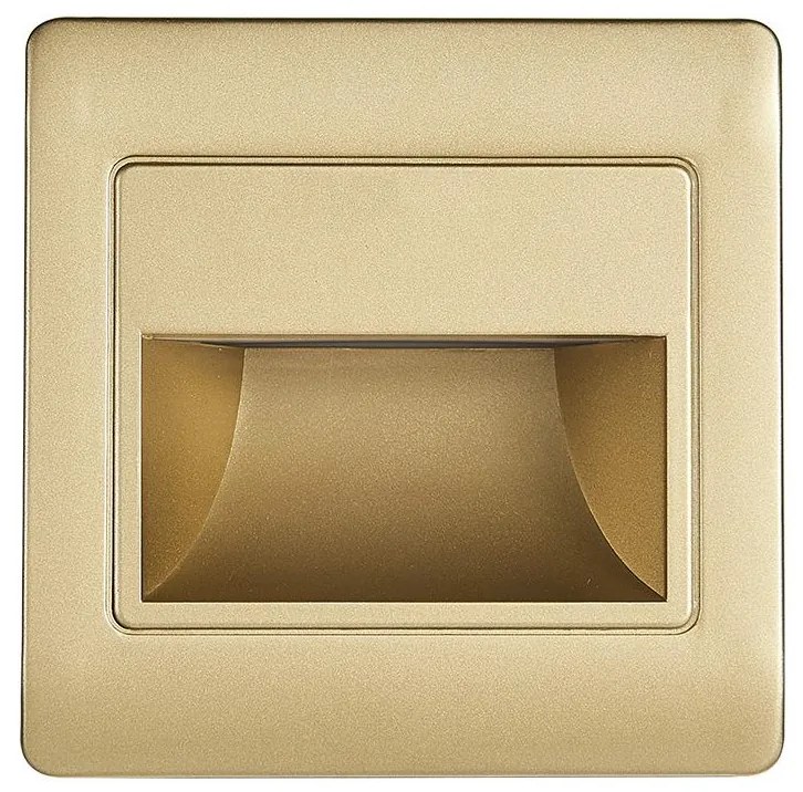 LED Лампа за стълбище STEP LIGHT NET LED/1,5W/30V златисти
