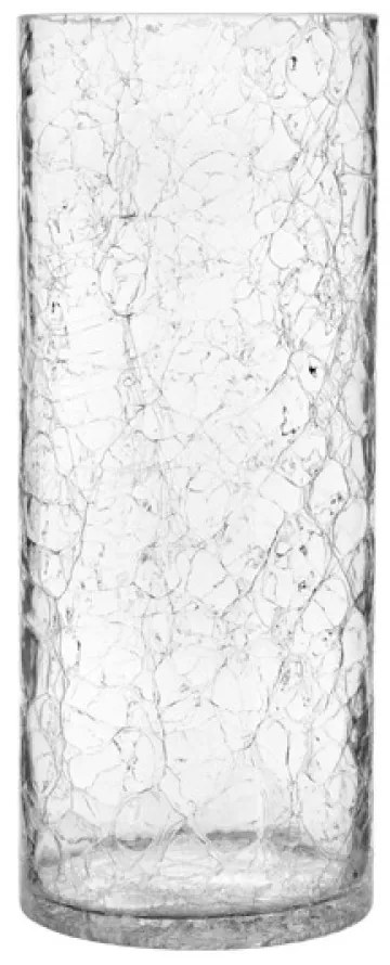 Horecano - Стъклена ваза ф12xh30см CRACKED (VS.DUZ.033C)