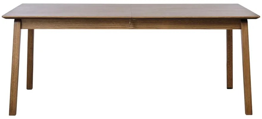 Сгъваема маса за хранене с дъбов плот 95x190 cm Baro - Unique Furniture