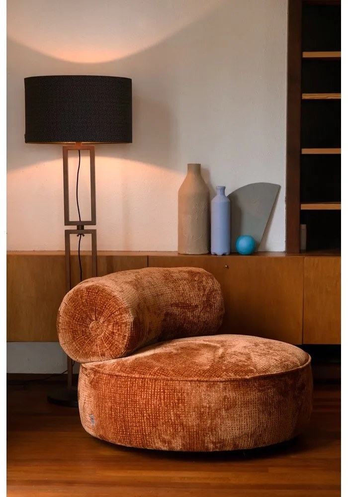 Оранжев фотьойл Tilbury - Dutchbone