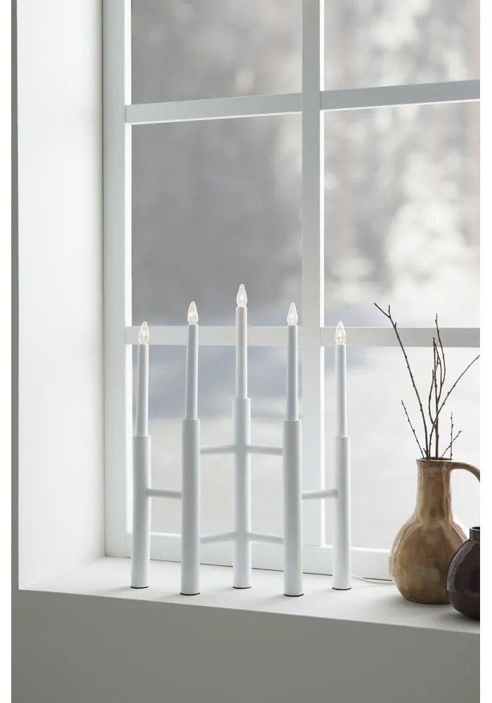 Бяла коледна светлинна украса Cassiopeia – Markslöjd