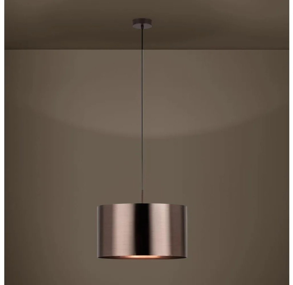 Eglo 39356 - Пендел SAGANTO 1 1xE27/60W/230V меден