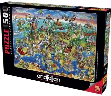 Anatolian - Пъзел Карта на Европа
