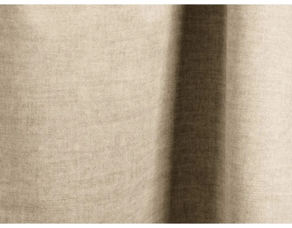 Бежов кадифен модулен ъглов диван (десен ъгъл/U форма) Martina – Micadoni