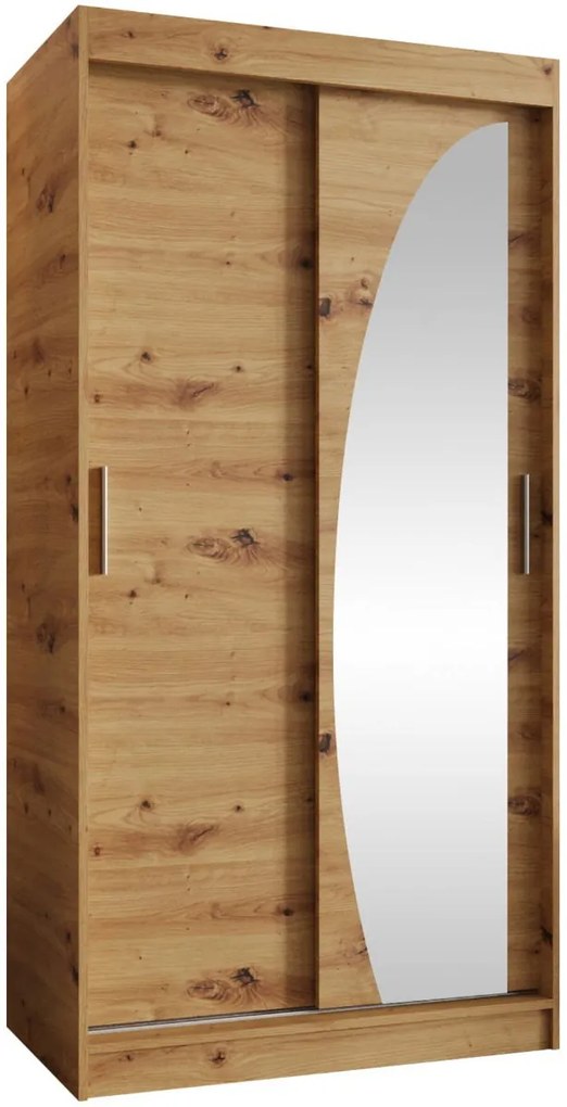 Гардероб Wika плъзгащ-Артисан-Дължина: 100 см