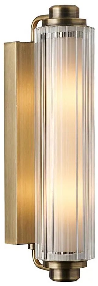 Nordlux - Осветително тяло за огледало за баня NIMAL 2xE14/25W/230V IP44 месинг