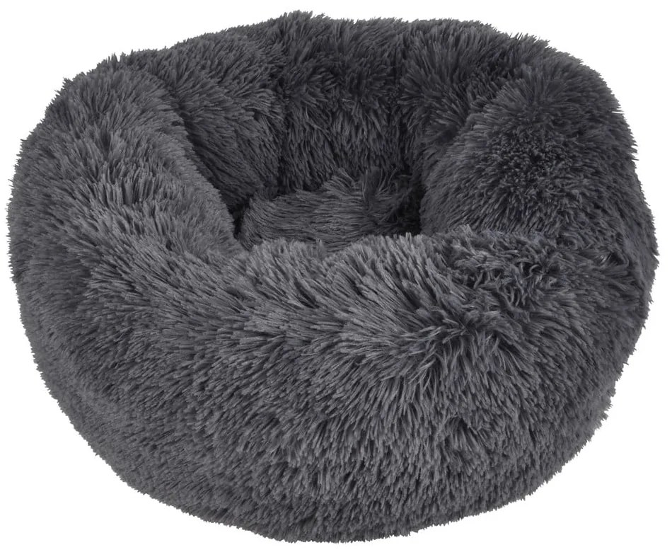 Тъмносиво легло за куче ø 55 cm – Love Story