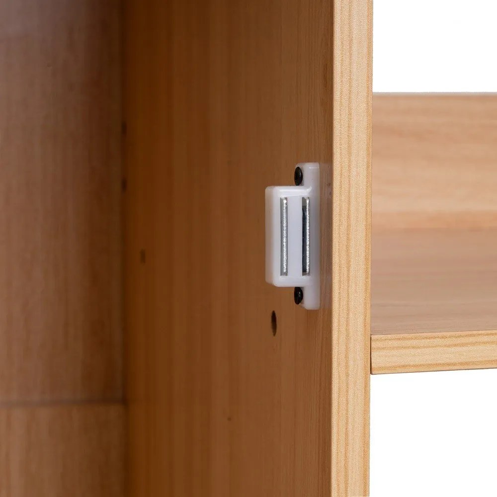 Отворен гардероб в естествен цвят 100x190x48 cm Armarios – Casa Selección