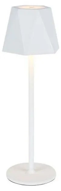 LED регулируема презареждаема настолна лампа LED/4W/5V 3000-6000K 1800 mAh бяла