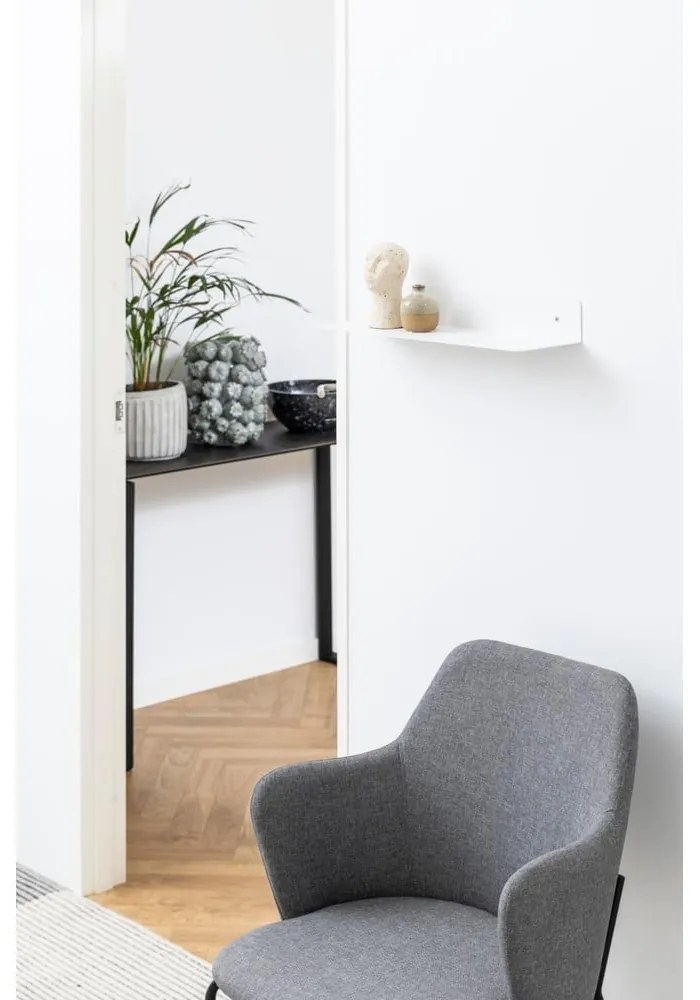 Бял метален рафт Joliet - Actona