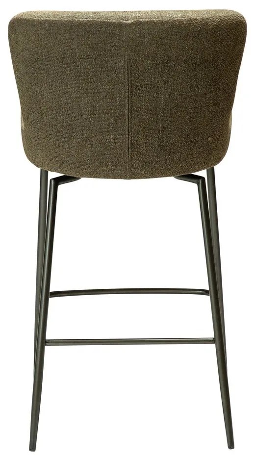 Тапициран бар стол в цвят каки (височина на седалката 67,5 cm) Glam – DAN-FORM Denmark